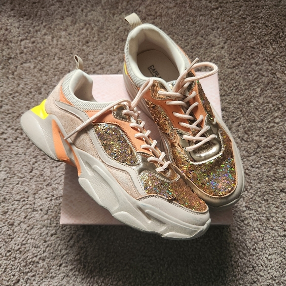 Cape Robbin Sequin Sneakers - Picture 2 of 3